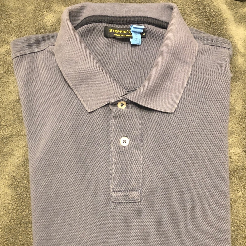 Steppin' Out Gray Polo Shirt